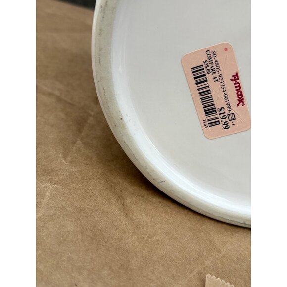 Rae Dunn Gingerbread Cookie Jar Ceramic Canister Fitted Lid Christmas Holiday - Picture 13 of 14